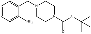 2-(4-Boc-piperazin-1-yl-methyl)aniline Struktur