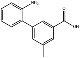 2'-AMINO-5-METHYL-BIPHENYL-3-CARBOXYLIC ACID Struktur