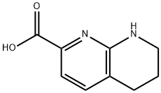 5,6,7,8-TETRAHYDRO-[1,8]NAPHTHYRIDINE-2-CARBOXYLIC ACID Struktur