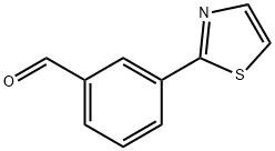 3-(1,3-THIAZOL-2-YL)BENZALDEHYDE 結(jié)構(gòu)式