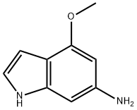 4-METHOXY-6-AMINO INDOLE Struktur