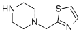 1-THIAZOL-2-YLMETHYL-PIPERAZINE Struktur