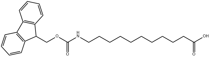 FMOC-11-AMINOUNDECANOIC ACID Structure