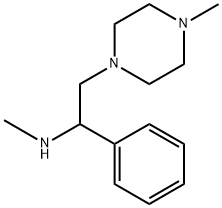 [2-(4-METHYLPIPERAZINYL)-1-PHENYLETHYL]METHYLAMINE Struktur