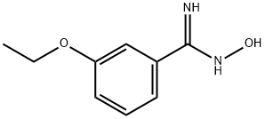 2-(3-ETHOXY-PHENYL)-N-HYDROXY-ACETAMIDINE Struktur