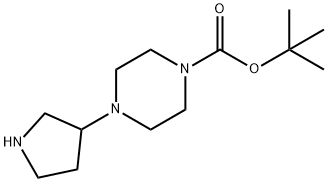 1-BOC-4-(PYRROLIDIN-3-YL)-PIPERAZINE price.