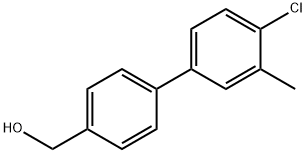 4-(4-Chloro-3-methylphenyl)benzyl alcohol Struktur