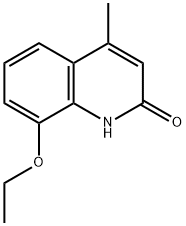 Carbostyril, 8-ethoxy-4-methyl- (7CI) Struktur