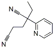 Glutaronitrile, 2-ethyl-2-(2-pyridyl)- (7CI) Struktur