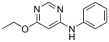 Pyrimidine, 4-anilino-6-ethoxy- (7CI) Struktur