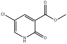 METHYL 5-CHLORO-2-HYDROXYNICOTINATE Struktur