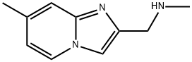 METHYL-(7-METHYL-IMIDAZO[1,2-A]PYRIDIN-2-YLMETHYL)-AMINE Struktur