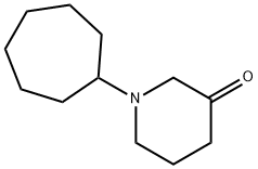 1-CYCLOHEPTYL-PIPERIDIN-3-ONE Struktur