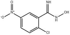 2-CHLORO-5-NITROBENZAMIDE OXIME
 Struktur