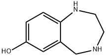 2,3,4,5-TETRAHYDRO-1H-BENZO[E][1,4]DIAZEPIN-7-OL
 Struktur