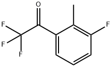 2'-METHYL-2,2,2,3'-TETRAFLUOROACETOPHENONE Struktur