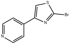 4-(2-BROMO-THIAZOL-4-YL)-PYRIDINE Struktur