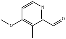 2-Pyridinecarboxaldehyde, 4-methoxy-3-methyl- Struktur