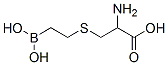 2-amino-3-(2-boronoethylsulfanyl)propanoic acid Struktur