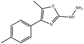 5-METHYL4-(4-METHYLPHENYL)-2(3H)-THIAZOLONE HYDRAZONE Struktur