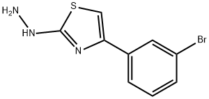 4-(3-BROMOPHENYL)-2(3H)-THIAZOLONE HYDRAZONE Struktur