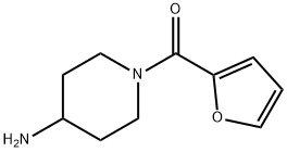 (4-AMINO-PIPERIDIN-1-YL)-FURAN-2-YL-METHANONE Struktur