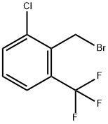 2-CHLORO-6-(TRIFLUOROMETHYL)BENZYL BROMIDE Struktur