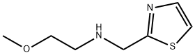 (2-METHOXY-ETHYL)-THIAZOL-2-YLMETHYL-AMINE Struktur