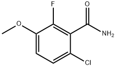 6-Chloro-2-fluoro-3-methoxyben Struktur