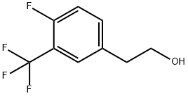 2-[4-FLUORO-3-(TRIFLUOROMETHYL)PHENYL]ETHANOL Struktur