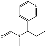 α-Ethyl-N-formyl-N-methylpyridinemethaneamine Struktur