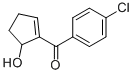 (4-CHLORO-PHENYL)-(5-HYDROXY-CYCLOPENT-1-ENYL)-METHANONE Struktur