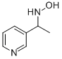 N-(1-PYRIDIN-3-YL-ETHYL)-HYDROXYLAMINE Struktur