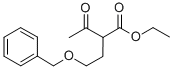 2-(2-BENZYLOXY-ETHYL)-3-OXO-BUTYRIC ACID ETHYL ESTER Struktur