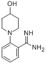 2-(4-HYDROXY-PIPERIDIN-1-YL)-BENZAMIDINE Struktur