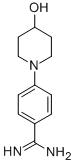 4-(4-HYDROXY-PIPERIDIN-1-YL)-BENZAMIDINE Struktur