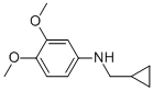 CYCLOPROPYLMETHYL-(3,4-DIMETHOXY-PHENYL)-AMINE Struktur