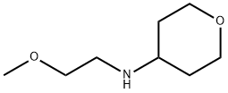 (2-METHOXY-ETHYL)-(TETRAHYDRO-PYRAN-4-YL)-AMINE Struktur