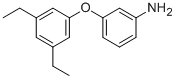 3-(3,5-DIETHYL-PHENOXY)-PHENYLAMINE Struktur