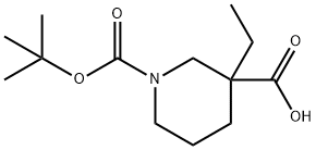 1-(tert-Butoxycarbonyl)-3-ethyl-3-piperidinecarboxylic acid