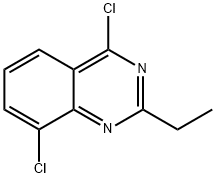 4,8-DICHLORO-2-ETHYL-QUINAZOLINE Struktur