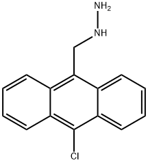 (10-CHLORO-ANTHRACEN-9-YLMETHYL)-HYDRAZINE Struktur