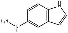 1H-Indole,5-hydrazino-(9CI) Struktur