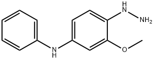 (4-HYDRAZINO-3-METHOXY-PHENYL)-PHENYL-AMINE Struktur