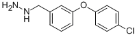 3-(4-CHLORO-PHENOXY)-BENZYL-HYDRAZINE Struktur