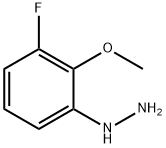 3-FLUORO-2-METHOXY-PHENYL-HYDRAZINE Struktur