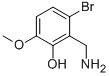 2-BROMO-5-METHOXY-6-HYDROXYBENZYLAMINE Struktur