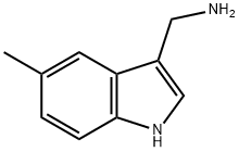 (5-METHYL-INDOL-3-YL)METHYLAMINE Struktur