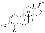 4-chloroestradiol Struktur