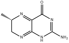 4(1H)-Pteridinone,2-amino-6,7-dihydro-6-methyl-,(S)-(9CI) Struktur